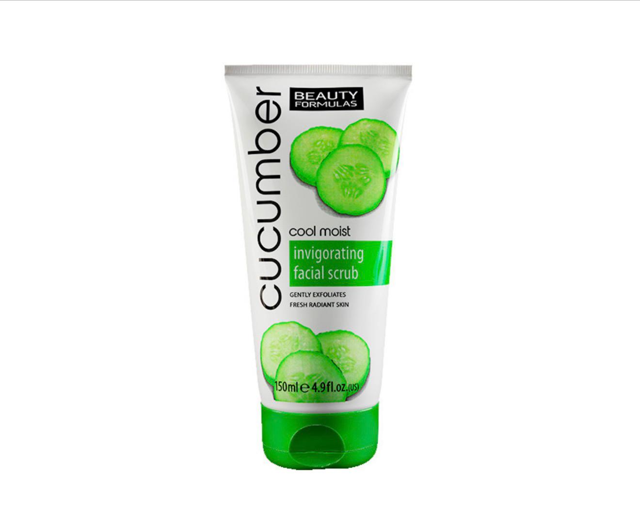 Beauty Formulas Invigorating Cucumber Facial Scrub